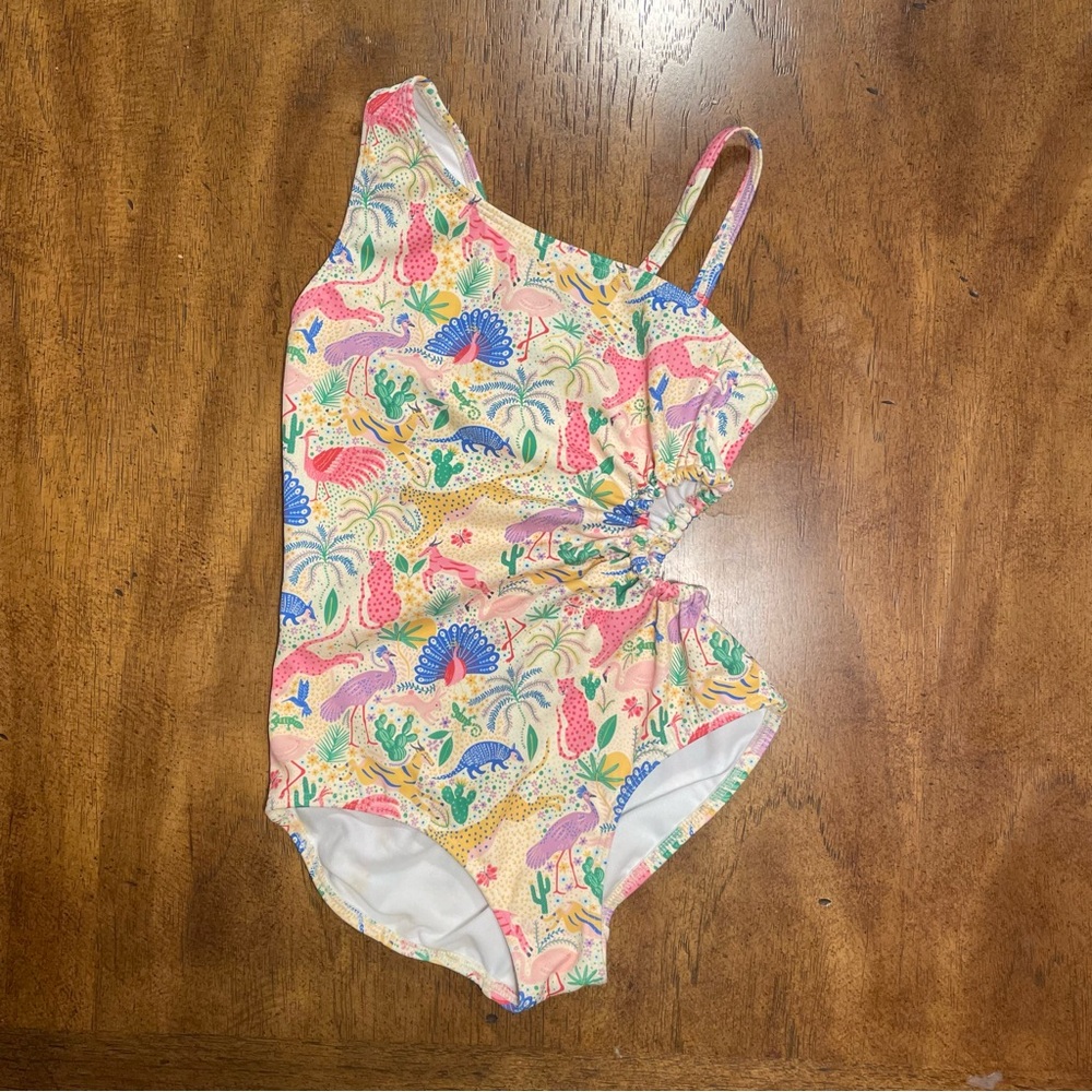 Boden girls one-piece swimsuit
